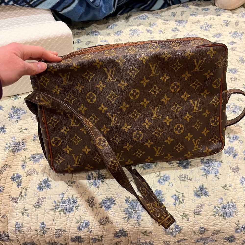 Authentic Vintage Louis Vuitton cosmetic bag